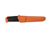 Protective polymer sheath with belt clip for Morakniv Companion (S) burnt orange knife